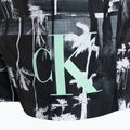 Pantaloncini da bagno Calvin Klein Short Drawstring-Print palm neri da uomo 3