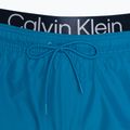 Pantaloncini da bagno corti Calvin Klein da uomo con doppia fascia in vita, tonalità oceano 3