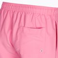 Pantaloncini da bagno Calvin Klein Medium con coulisse e grafica da uomo in rosa 4