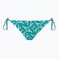 Calvin Klein String Side Tie Print monogramma blu - slip del costume da bagno