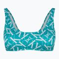 Calvin Klein Bralette-RP Top da bagno blu con stampa monogramma