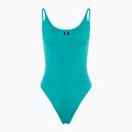 Costume intero da donna Calvin Klein Scoop One Piece blu oceano