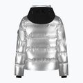 Giacca da sci Nikkie Gstaad Metallic da donna, argento 3