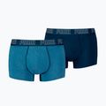 Boxer da uomo PUMA Everyday Trunk 2 pairs light blue melange