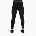 Leggings da allenamento Gorilla Wear Columbus da uomo, nero 2