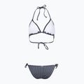 Costume da bagno due pezzi donna O'Neill Capri Bondey Bikini nero a righe semplici 2