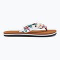 Infradito O'Neill Ditsy Sun Bloom bianco a fiori tropicali da donna 2