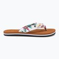 Infradito O'Neill Ditsy Sun Bloom bianco a fiori tropicali da donna 5
