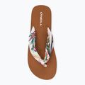 Infradito O'Neill Ditsy Sun Bloom bianco a fiori tropicali da donna 6