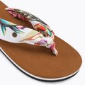 Infradito O'Neill Ditsy Sun Bloom bianco a fiori tropicali da donna 7