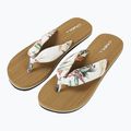 Infradito O'Neill Ditsy Sun Bloom bianco a fiori tropicali da donna 9