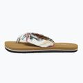 Infradito O'Neill Ditsy Sun Bloom bianco a fiori tropicali da donna 10