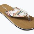 Infradito O'Neill Ditsy Sun Bloom bianco a fiori tropicali da donna 11