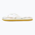 Infradito O'Neill Profile Graphic da donna con fiori tropicali bianchi 10