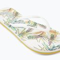 Infradito O'Neill Profile Graphic da donna con fiori tropicali bianchi 11