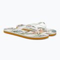 Infradito O'Neill Profile Graphic da donna con fiori tropicali bianchi 3