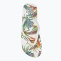 Infradito O'Neill Profile Graphic da donna con fiori tropicali bianchi 6