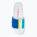 Infradito O'Neill Brights Slides da donna con strisce di asciugamano blu 6