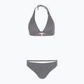 Costume da bagno a due pezzi da donna O'Neill Marga Cruz Bikini nero a righe semplici 5