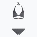 Costume da bagno a due pezzi da donna O'Neill Marga Cruz Bikini nero a righe semplici