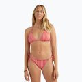 Costume da bagno due pezzi donna O'Neill Capri Bondey Bikini rosso a righe semplici 2
