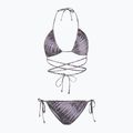 Costume da bagno due pezzi donna O'Neill Kat Becca Wow Bikini grigio tie dye