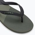 Infradito da uomo O'Neill Profile Color Block verde lichene profondo 7