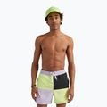 Pantaloncini da bagno da uomo O'Neill Wilder Colorblock 16'' sunny lime color block 3