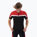 Rogelli maglia ciclismo uomo Course nero/rosso/bianco