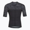 Maglia da ciclismo uomo Rogelli Camo Jersey black/grey