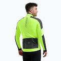 Giacca da ciclismo Rogelli Essential Winter Hi Vis da uomo, giallo 3