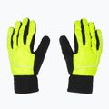 Guanti da ciclismo uomo Rogelli Essential Winter Waterproop fluorescent yellow 2