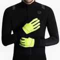Guanti da ciclismo uomo Rogelli Essential Winter Waterproop fluorescent yellow 2
