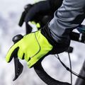 Guanti da ciclismo uomo Rogelli Essential Winter Waterproop fluorescent yellow 6
