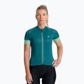 Maglia ciclismo donna Rogelli Modesta verde/turchese