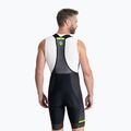 Pantaloncini da ciclismo Rogelli Hero II Bib Short da uomo giallo/grigio/nero 2