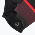 Guanti da ciclismo Rogelli Hero II uomo nero/rosso/bordeaux 4