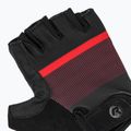 Guanti da ciclismo Rogelli Hero II uomo nero/rosso/bordeaux 5
