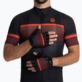 Guanti da ciclismo Rogelli Hero II uomo nero/rosso/bordeaux 2