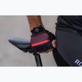 Guanti da ciclismo Rogelli Hero II uomo nero/rosso/bordeaux 3
