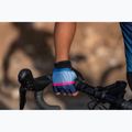 Guanti da ciclismo da donna Rogelli Impress II W blu/rosa/nero 3