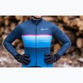 Manica lunga ciclismo donna Rogelli Impress II blu / rosa 7