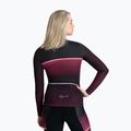 Manica lunga ciclismo donna Rogelli Impress II bordeaux / corallo 3