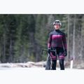 Manica lunga ciclismo donna Rogelli Impress II bordeaux / corallo 7