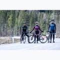 Manica lunga ciclismo donna Rogelli Impress II bordeaux / corallo 11