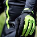Guanti da ciclismo da uomo Rogelli Core II Winter Windproof fluor 3