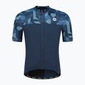 Maglia ciclismo uomo Rogelli Essential Graphic blu 4