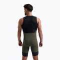 Pantaloncini da ciclismo Rogelli Signature Bib Short da uomo, verde 2
