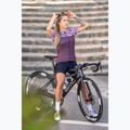 Maglia ciclismo donna Rogelli Essential Graphic bordeaux/corallo 10