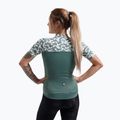 Maglia ciclismo donna Rogelli Essential Graphic menta/giallo 2